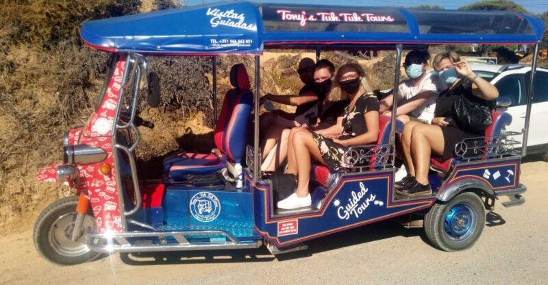 Albufeira: Benagil Caves & Senhora da Rocha Tour by Tuk Tuk - Key Points