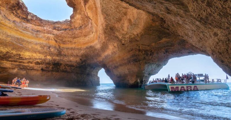 Albufeira: Caves and Coastline Catamaran Cruise to Benagil - Albufeira: Caves and Coastline Catamaran Cruise to Benagil