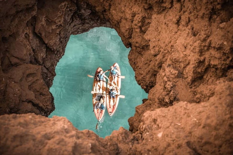 Albufeira: Hidden Beaches & Cliffs Guided Kayak Cave Tour - The Practical Side: What to Expect