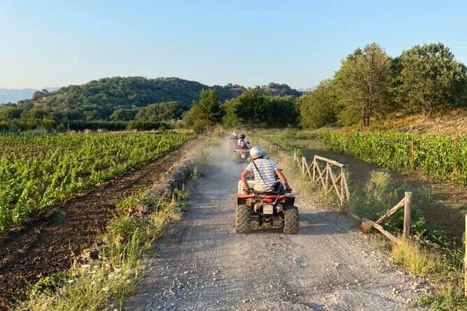 Alcantara Gorges Quad Tour 70% off road - 1 HOUR - Key Points