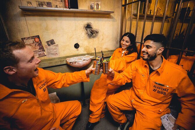 Alcotraz Prison Cocktail Experience in London - The Sum Up