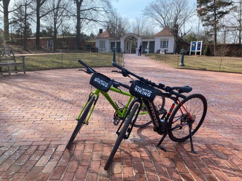 Alexandria: Full-Day Bike Tour to Mt Vernon w/ Optional Boat - Key Points