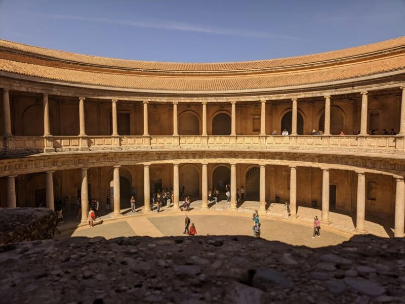 Alhambra from Seville: Alcazaba, Charles V and Generalife - Key Points