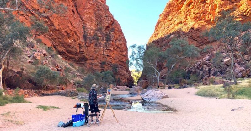 Alice Springs: Simpsons Gap Sunset Watercolor Painting Class - Considerations for Travelers
