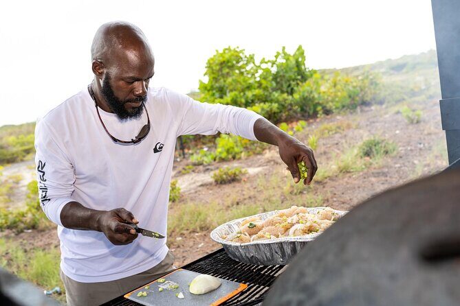 All Day Adventure with a Beach BBQ Feast from Providenciales - The Beach BBQ: A Laid-Back Feast on a Deserted Island