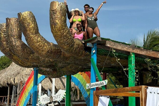 All-inclusive beach tour from Cartagena - Key Points