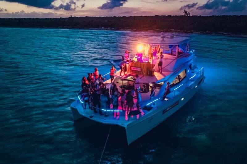 All-Inclusive Cancun:DJ Evening Beat in 51' Leopard PowerCat - Detailed Breakdown of the Tour