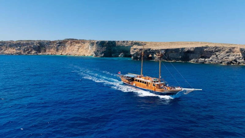 All inclusive Gullet Cruise to Gozo & the Blue Lagoon (CMO) - Key Points