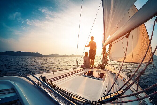 All inclusive Sunset Cruise Delos & Rhenia - free transpotation - Key Points