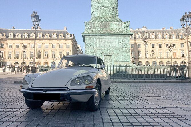 All of Paris Tour in a Vintage Open-Top French Car Citroen DS - A Deep Dive into the Paris Vintage Car Tour