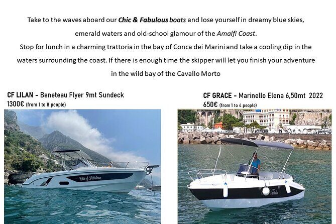 Amalfi Coast Boat Rental - Amalfi Coast Boat Rental: A Different Way to Explore Italy’s Most Beautiful Coast