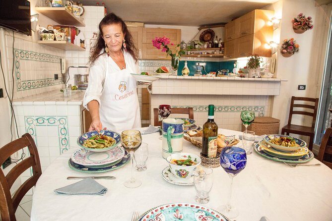 Amalfi Coast Home Dining & Cooking Demo - What the Itinerary Looks Like