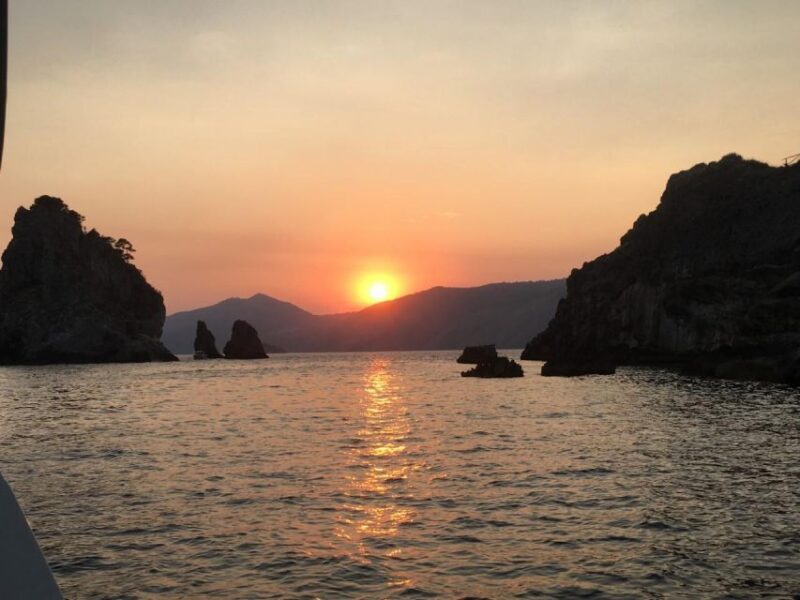 Amalfi Coast Sunset Boat Tour from Salerno with Aperitivo - Key Points