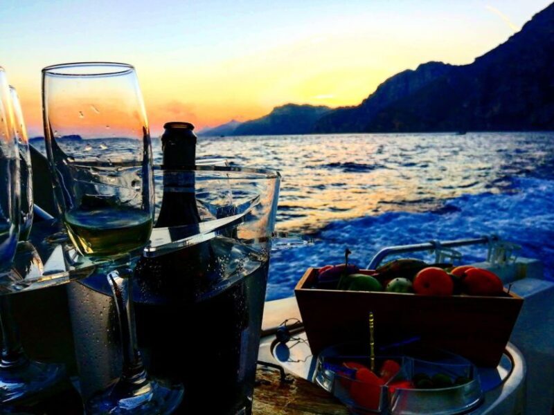 Amalfi Coast Sunset Boat Tour from Salerno with Aperitivo - FAQ