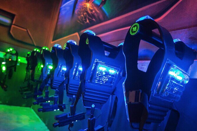 Amasing 2 Laser Tag Games in Brussels (40mn) - Experience Two Laser Tag Games in Brussels—A Fun-Filled 40-Minute Adventure