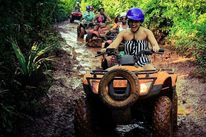 Amazing ATV with Zip Lines and Swim in Cenote with Round Transportation - FAQ