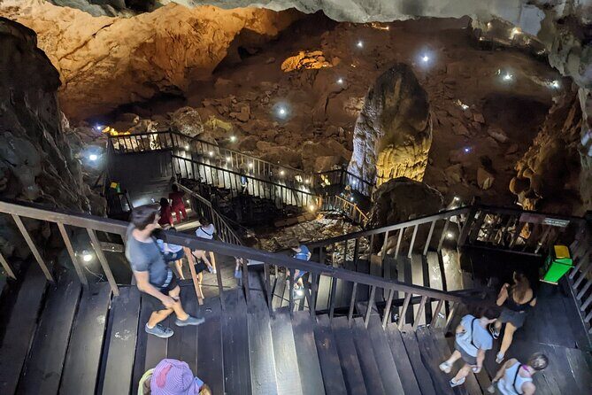 Amazing Phong Nha- Paradise Cave - Dark Cave 1 Day -All Inclusive - Authenticity and Value for Money