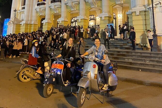Amazing Vespa Night Tour For Food Lover - Exploring Key Landmarks with a Local Touch