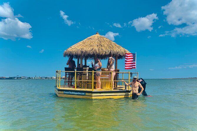 Amelia Island Floating Tiki Boat Cruise with BYOB Option - A Fun and Relaxing Way to Explore Amelia Islands Waterways