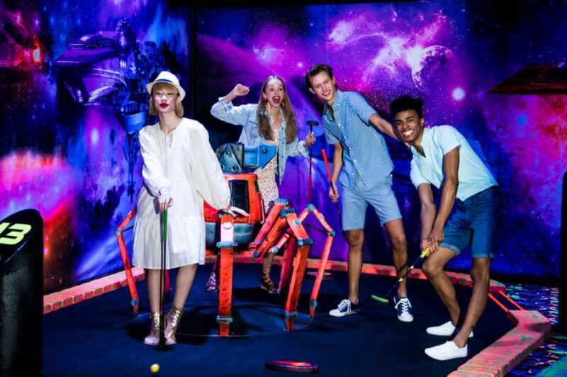 American Dream: Blacklight Mini Golf Entry Ticket - An In-Depth Look at the Blacklight Mini Golf Experience