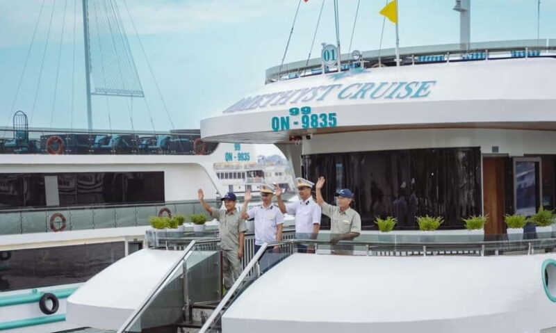 Amethyst - Halong Bay Luxury 1 Day with 5 star Cruise - A Day on Halong Bay with Amethyst: Luxury, Adventure, and Authenticity