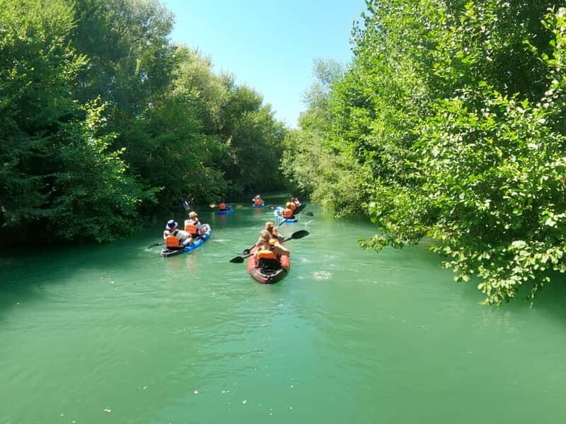 Ammoudia: 13 km Kayaking Adventure in the Acheron River. - Key Points
