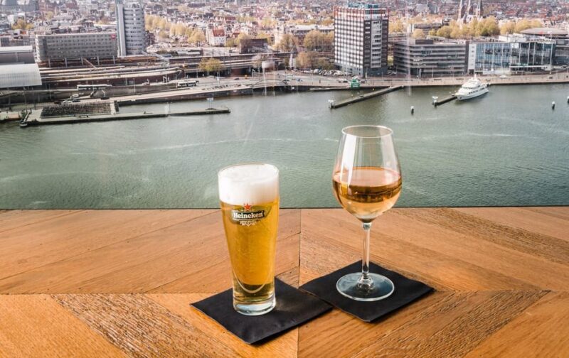 Amsterdam: A'DAM Lookout Entry Ticket with 2 Drinks - Location and How to Get There