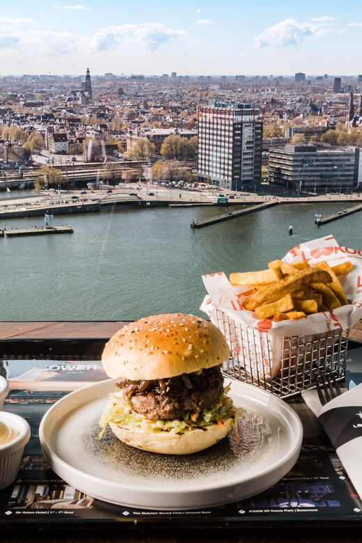 Amsterdam: A'DAM Lookout Entry Ticket with Burger - Who Is This Experience Best For?