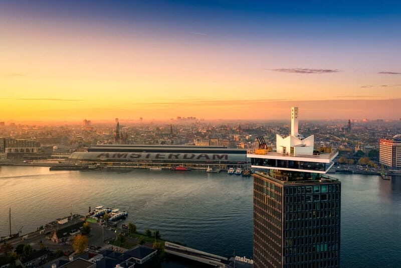 Amsterdam: A'DAM Lookout with Revolving Restaurant Moon - The Experience at a Glance