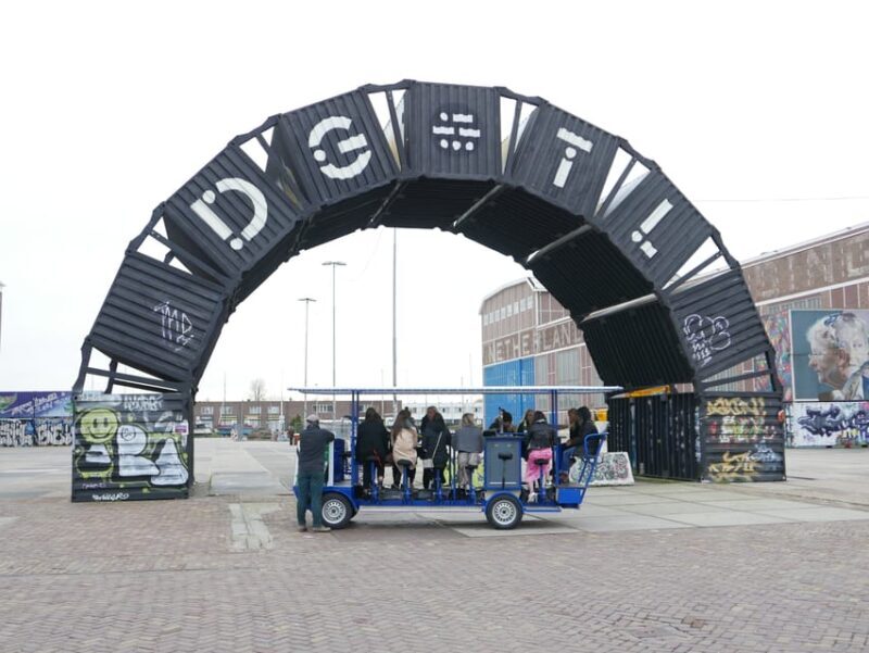 Amsterdam: BUBBLES & BIKE Prosecco Tour - The Original - The Route and Scenery