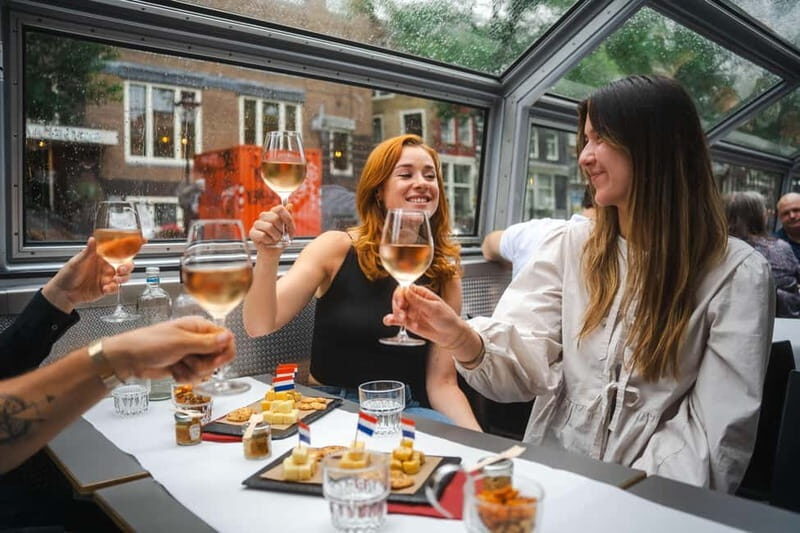 Amsterdam: Cheese & Wine Cruise Tasting Experience - The Sum Up