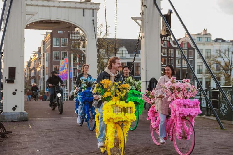 Amsterdam: City Centre, Guided Bike Tour on Flower Bikes - What to Expect on a 1.5-Hour Ride Through the City