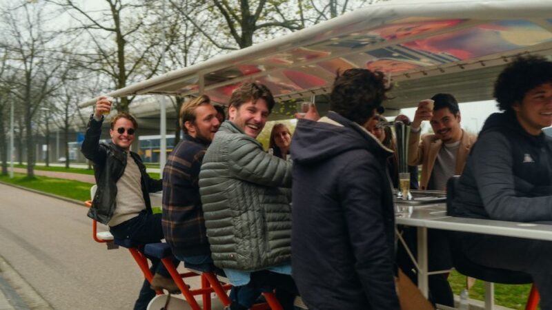 Amsterdam: Dutch Beer Bike Blast Tour with Onboard Bar - The Sum Up