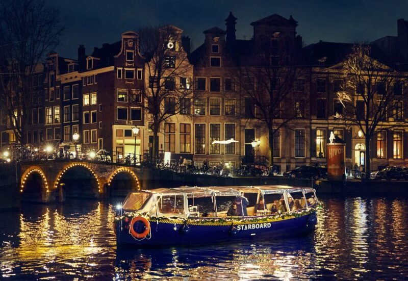 Amsterdam: Evening Canal Cruise With Unlimited Drinks Option - In Closing