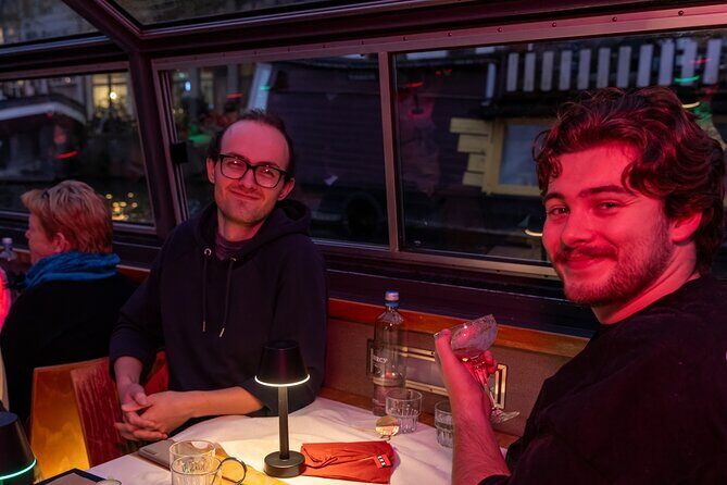 Amsterdam Evening Cocktail Cruise with snacks - The Route and Highlights