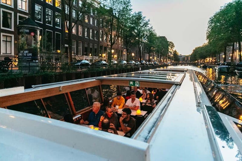 Amsterdam: Evening Cruise with Optional Wine and Snacks - The Sum Up