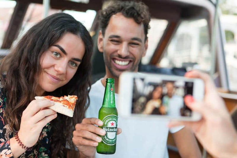 Amsterdam: Evening Pizza Cruise Along the Canals - Detailed Breakdown of the Itinerary