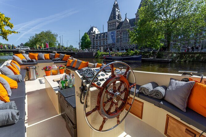 Amsterdam Light Festival: All-In Canal Cruise Covered Saloon Boat - A Complete Look at the Amsterdam Light Festival Canal Cruise