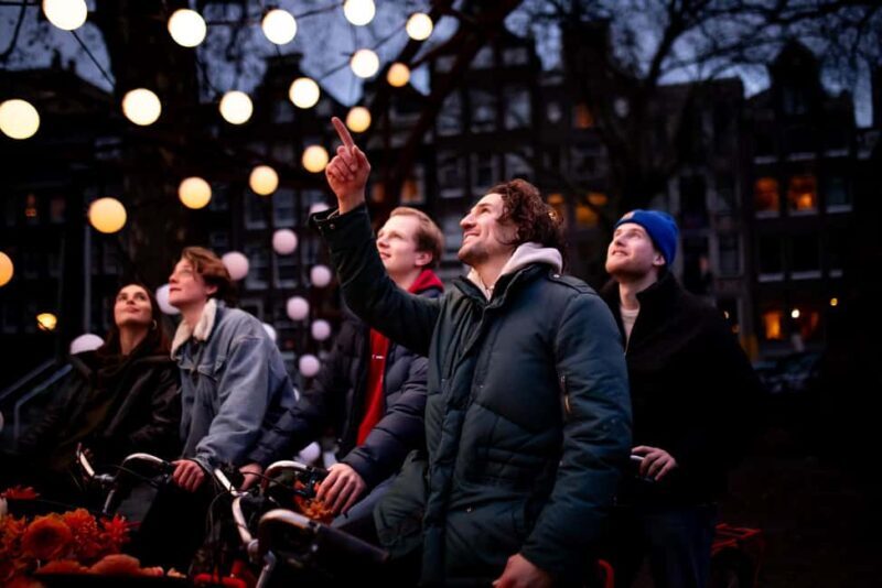 Amsterdam: Light Festival Bike Tour with Guide - What to Expect from the Amsterdam Light Festival Bike Tour
