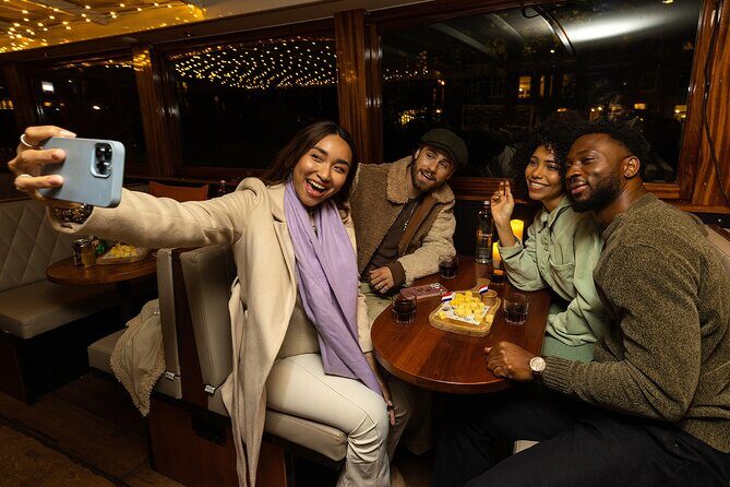 Amsterdam Light Festival: Canal Cruise Covered Saloon Boat - The Experience in Detail