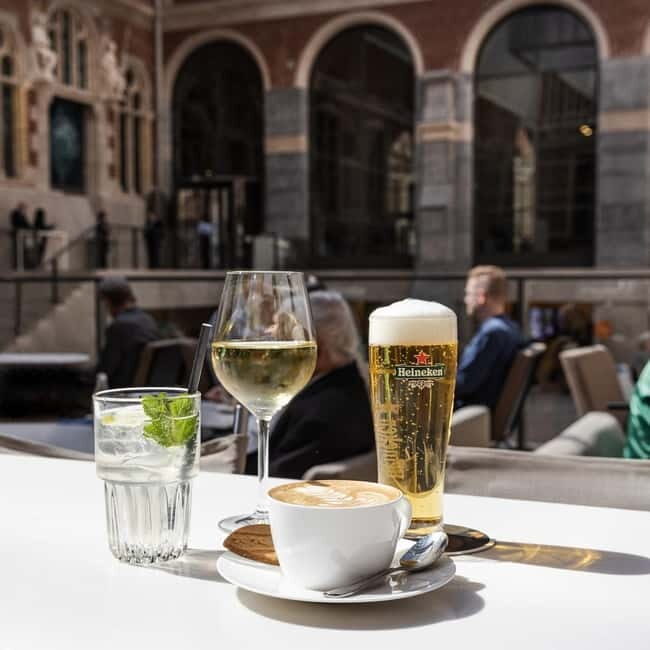Amsterdam: Official Rijksmuseum Ticket with 2 Drinks - Key Points