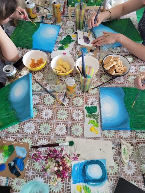Amsterdam: Paint and Sip Workshop for (Bachelorette) Parties - Practical Details for Planning