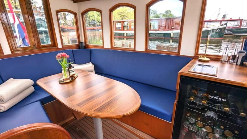 Amsterdam: Private Dinner Cruise on a Luxury Saloon Boat - The Sum Up