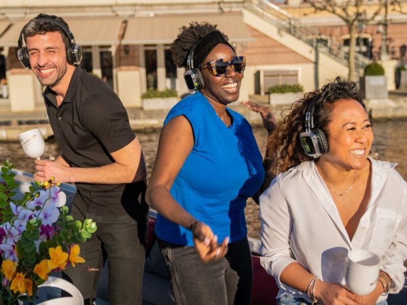 Amsterdam: Private Luxury Cruise with Drinks & Silent Disco - Key Points