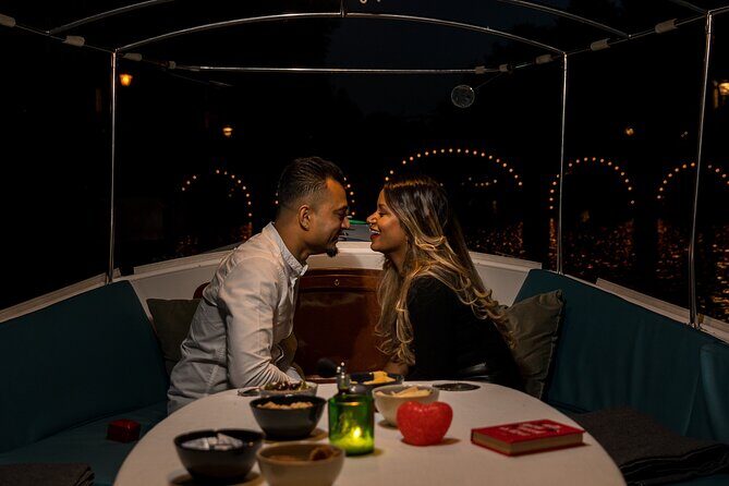 Amsterdam: Private Romantic Evening Canal Cruise + Bubbles/Snacks - What You Can Expect: A Step-by-Step Breakdown