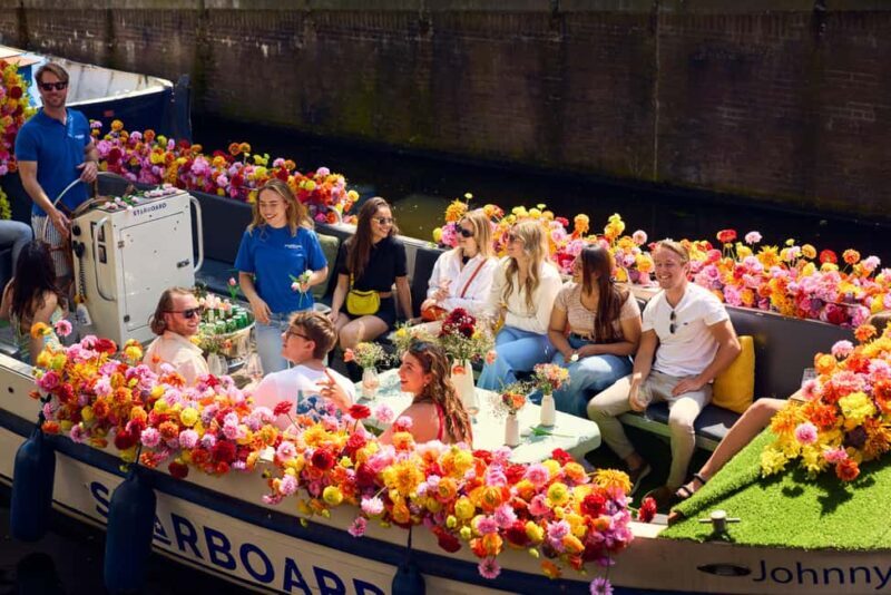 Amsterdam: The Original Flower Boat with Local Guide and Bar - FAQ