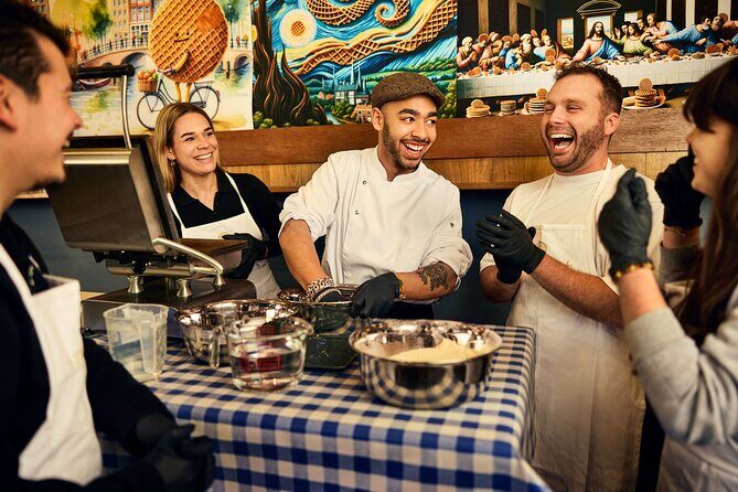 Amsterdam Traditional Dutch Syrup Waffle Making Workshop - Key Points