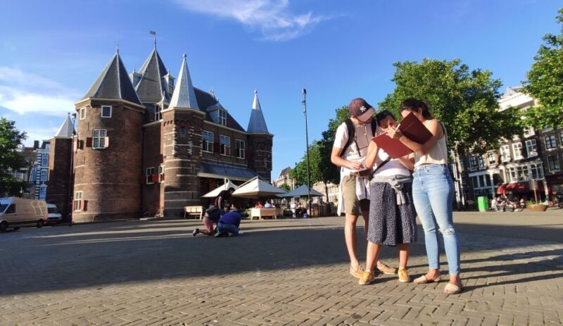 Amsterdam: Treasure Hunt Walking Tour "A Secret Sender" - The Itinerary in Detail