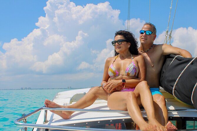 Amusing Catamaran trip to Isla Mujeres + Open bar + Ice Bar - Authentic Traveler Perspectives