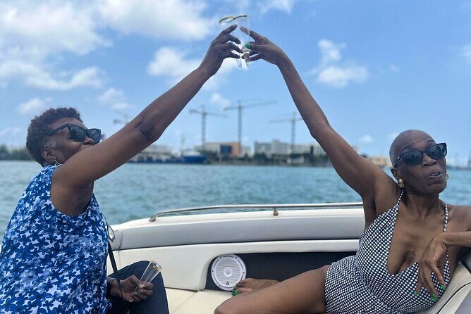 Amusing Private Boat Tour, Champagne, Sandbars, Floating Mat!! - Quick overview: what this Miami private boat tour offers